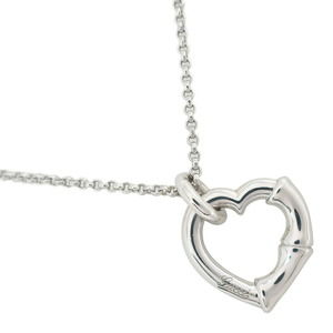 Gucci Silver Heart Necklace